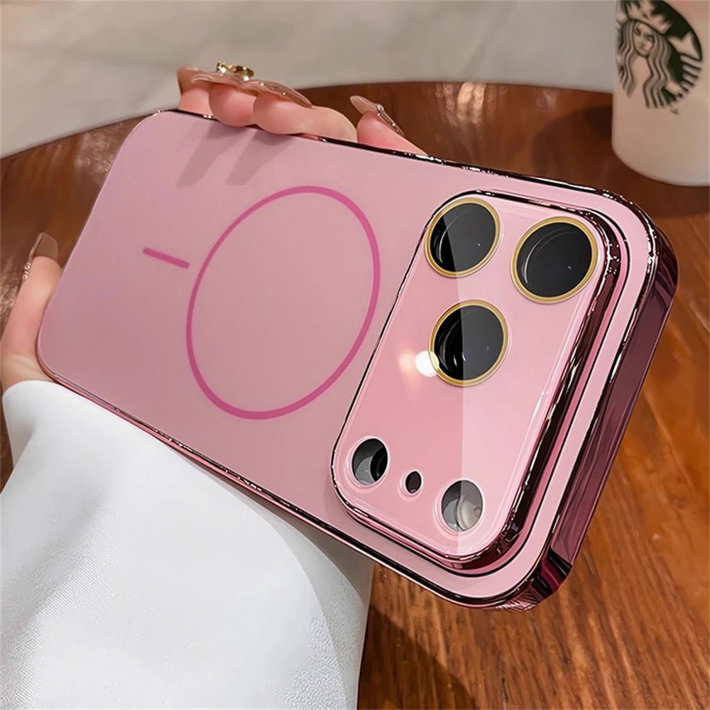 Luxury Plating Bumper Hard Case For iPhone