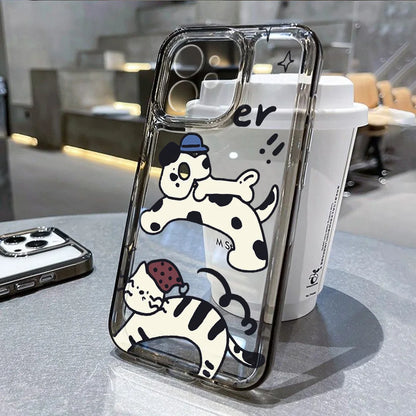 Black Cat Liquid Silicone Phone Case