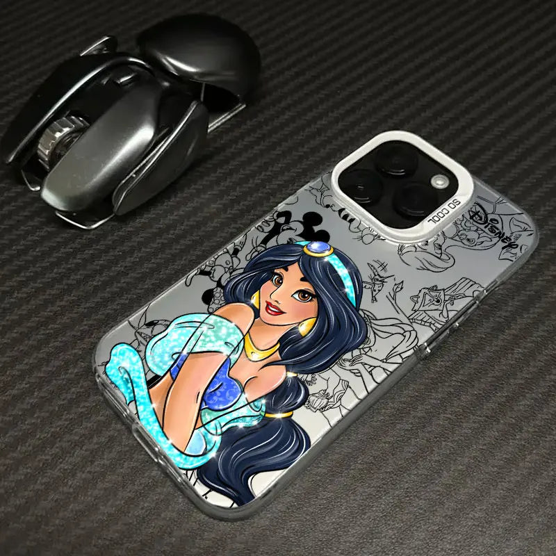 Disney Winnies Elsa Jasmine Phone Case For iPhone