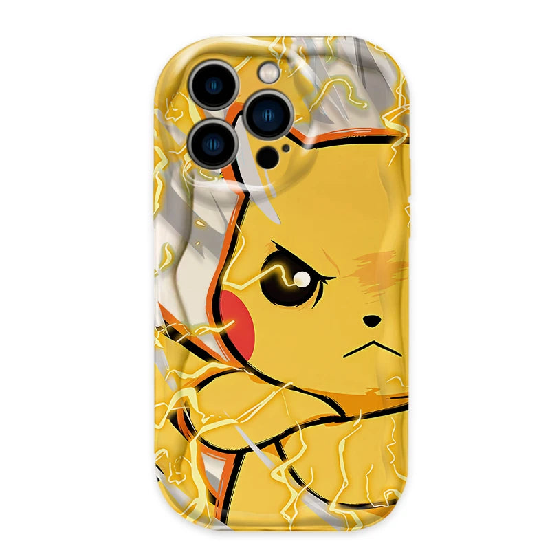 Cartoon Pokemon Pikachu Squirtle Case For iPhone