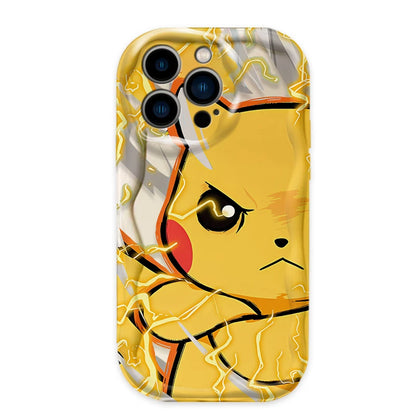 Cartoon Pokemon Pikachu Squirtle Case For iPhone