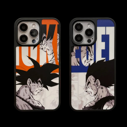 3D Dragon Ball Son Goku Vegeta Phone Case For iPhone