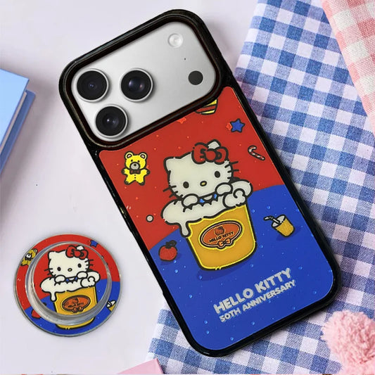 Fashion Cartoon Hellokitty Magnetic Phone Case For iPhone