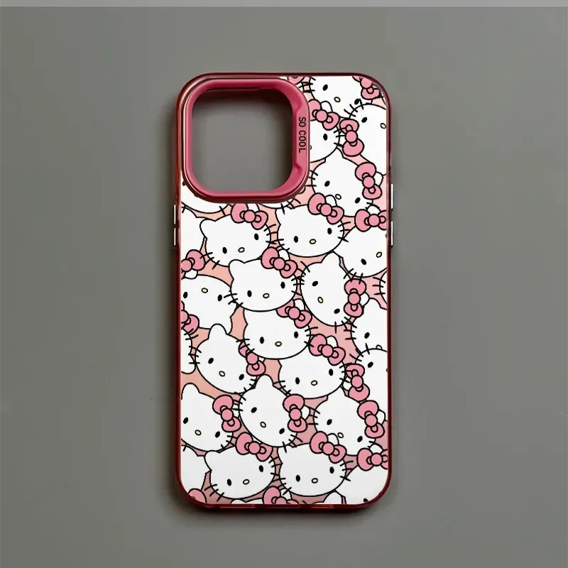 Full Screen Hello Kitty Face Phone Case For iPhone