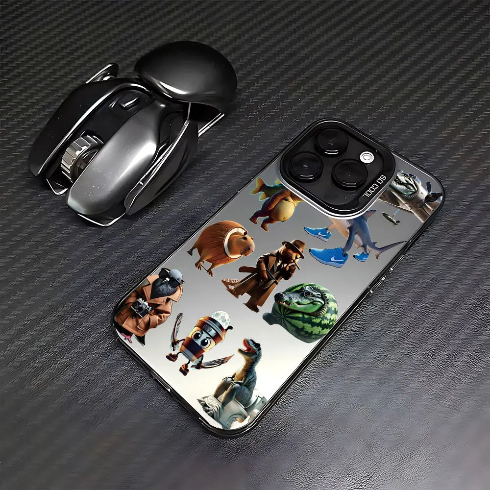 Italiano Brainrot Animal Phone Case For iPhone
