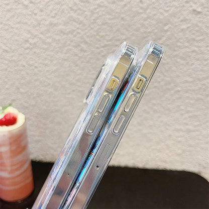 Funny Stitch Clear Magsafe Phone Case For iPhone