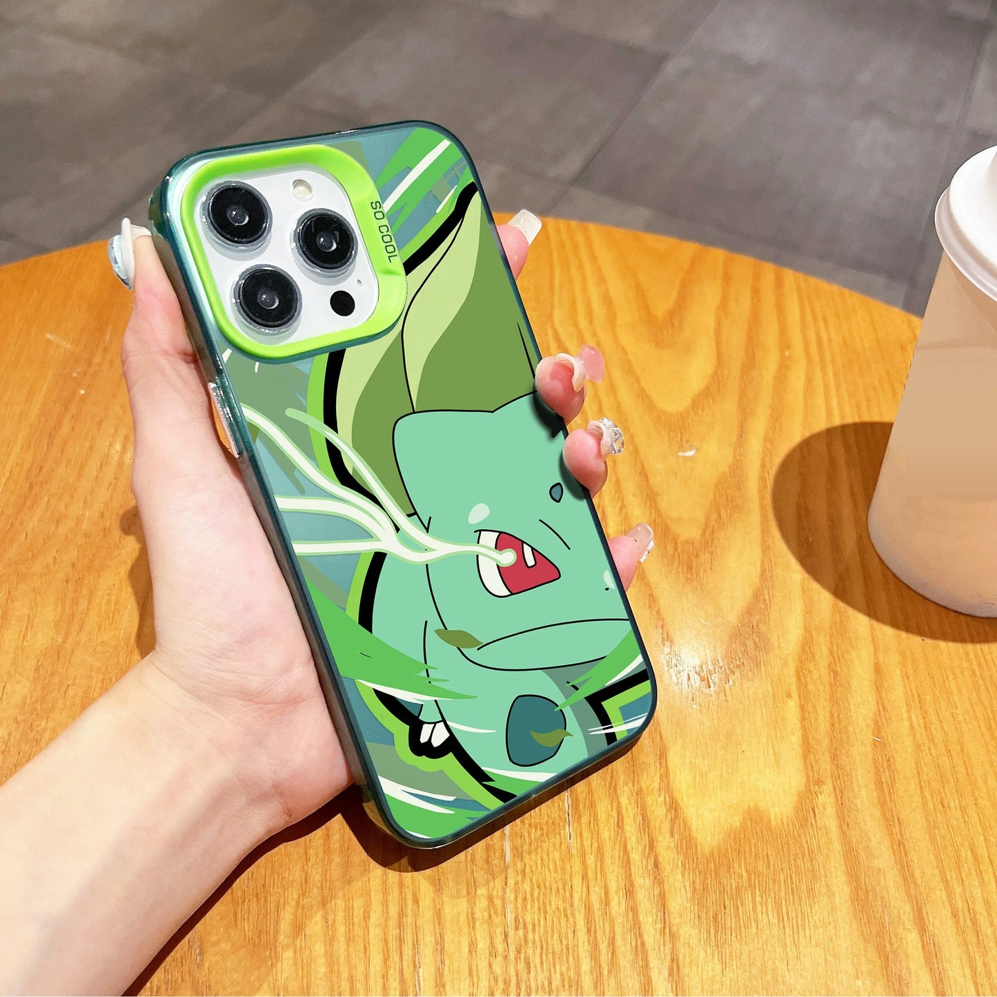 Anime Pokemons Gengars Pikachus Phone Case For iPhone
