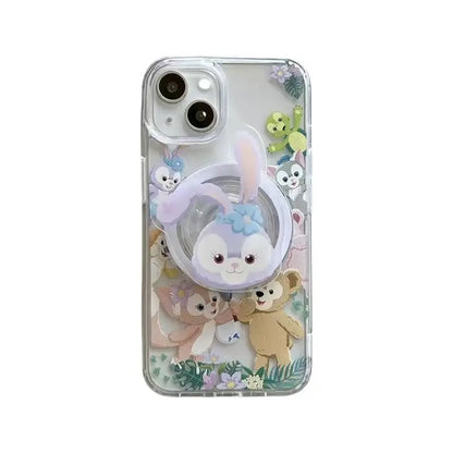 Disney LinaBell CookieAnn Duffy Mobile Phone Case Magnetic Holder Available For iPhone