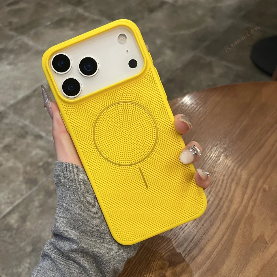 Magnetic Heat Dissipation Phone Case For iPhone