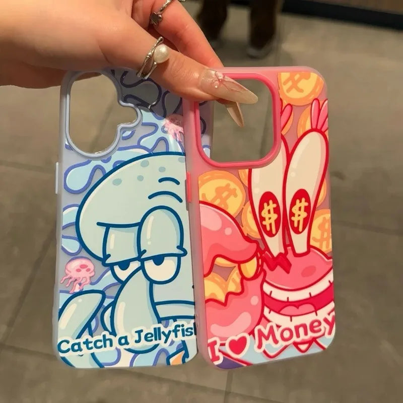 Anime Spongebo Squarepants Mobile Phone Case Available For iPhone