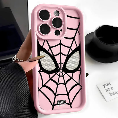 Marvel Spider Man Plain Multistep TPU Phone Case For iPhone