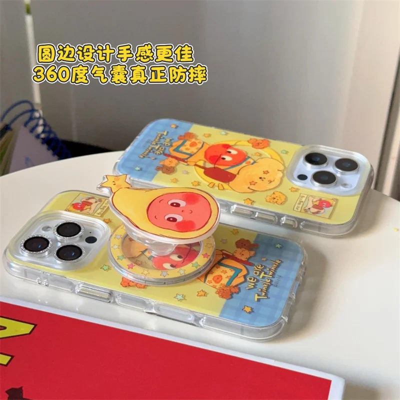 Kawaii Cartoon Star Magnetic Phone Case For iPhone