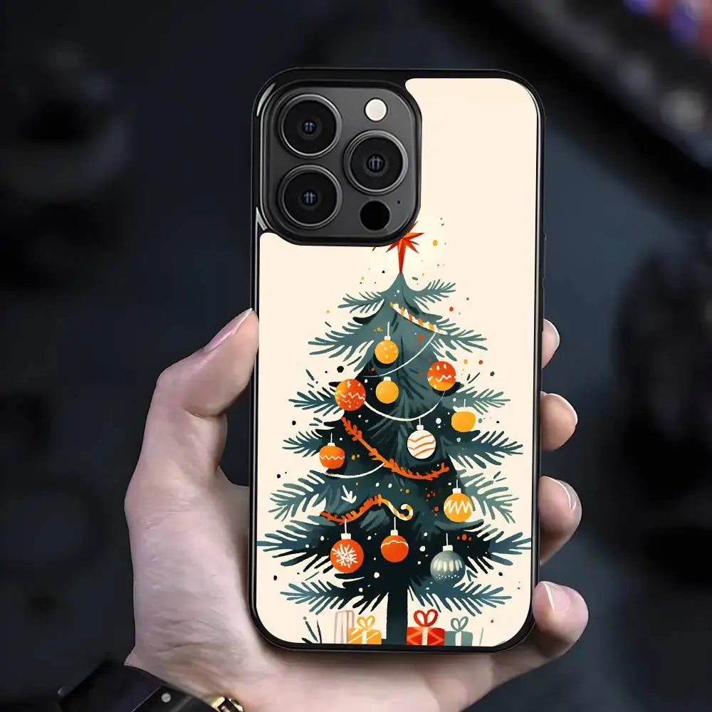 Christmas Gifts Christmas Trees Phone Case Suitable For iPhone