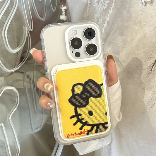 Wallet For Magsafe Magnetic Hello Kitty Wallet Phone Case