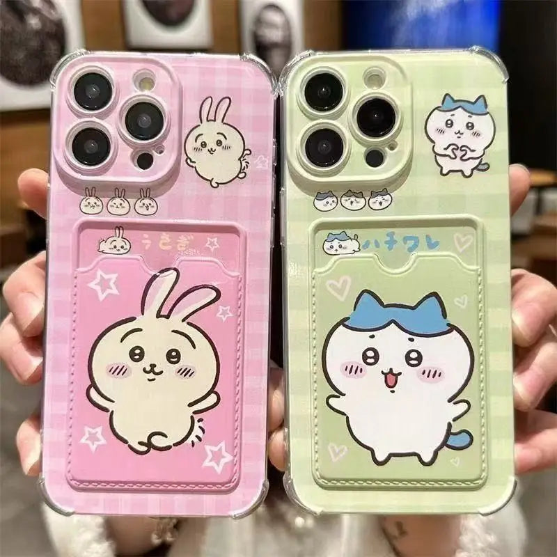 Anime Chiikawa Hachiware Usach Mobile Phone Case Available  For iPhone