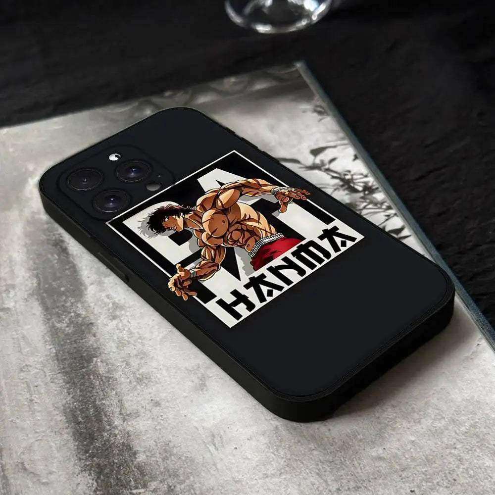 Anime Baki Hanmas Phone Case For iPhone