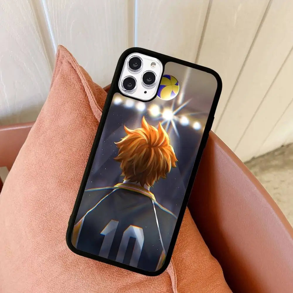 Haikyuu Karasuno Volleyball Anime Phone Case For iPhone