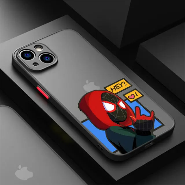 Marvel Spider Man Couple For iPhone Phone Case