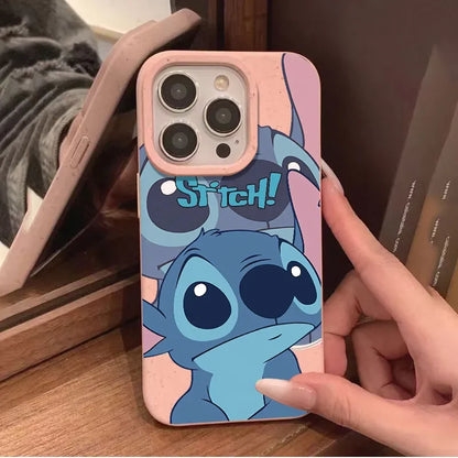 Stitch Big Eye Cute Phone Case For iPhone