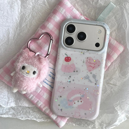 Cute Pink Melody Lambs Hot Sale Phone Case For iPhone