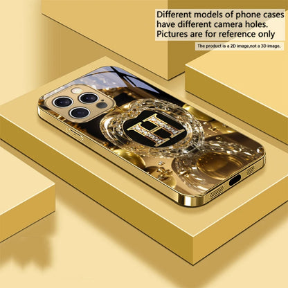 High End Golden Letter 'F'  For iPhone