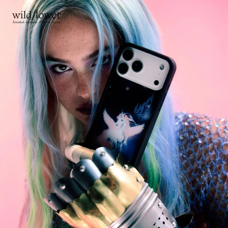 Wildflower Ins Mazzy Joya Unicorn Phone Case For iPhone
