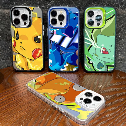 Anime Pokemons Gengars Pikachus Phone Case For iPhone
