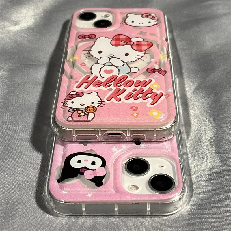 Hello Kitty Air Cushion Phone Case For iPhone