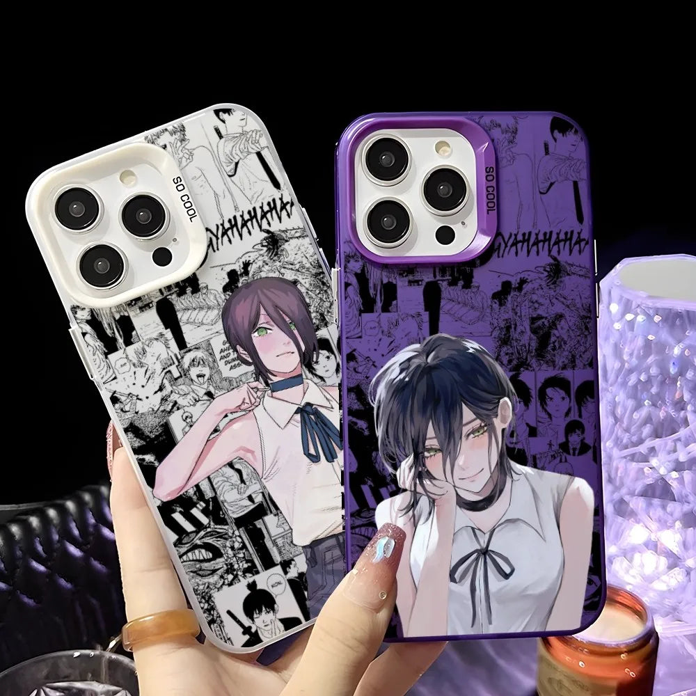 Cool Anime Reze Phone Case For iPhone