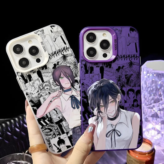 Cool Anime Reze Phone Case For iPhone