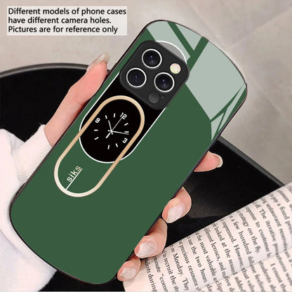 Wall Clock Color Pattern For iPhone