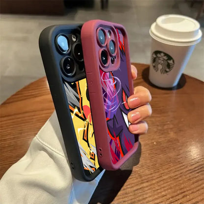 Anime Gengar Pikachu Soft Silicone Phone Case