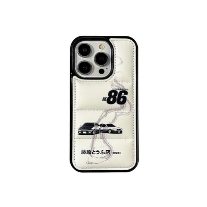 Anime Initial D AE86 Car Phone Case For iPhone