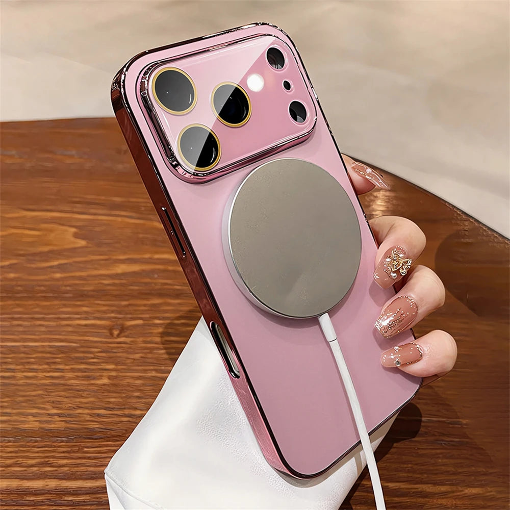 Luxury Plating Bumper Hard Case For iPhone