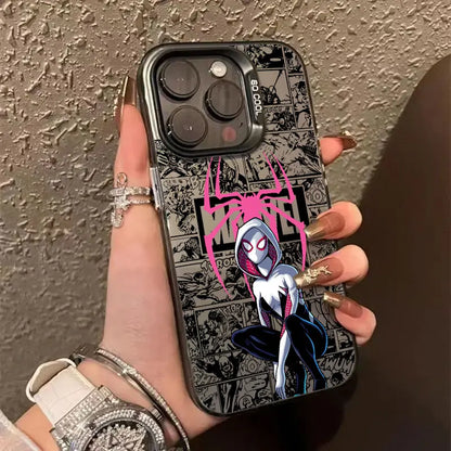 Marvel Spiderman Miles Morales Gwen Phone Case For iPhone
