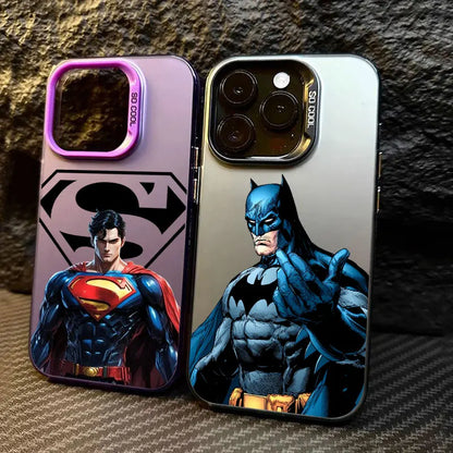 Supermans Batmans Phone Case For iPhone