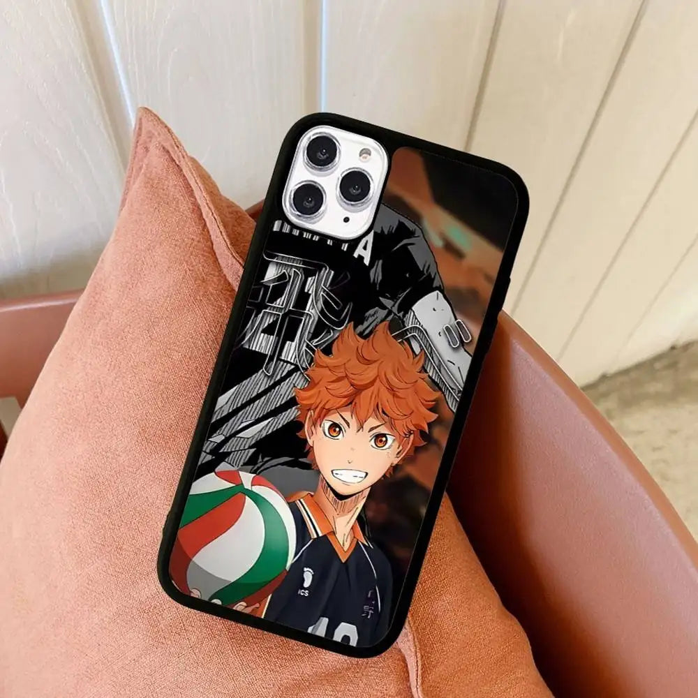 Haikyuu Karasuno Volleyball Anime Phone Case For iPhone