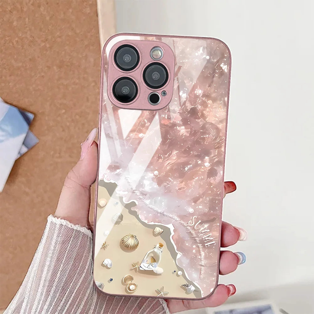 Water Ripple Pattern Phone Case For iPhone