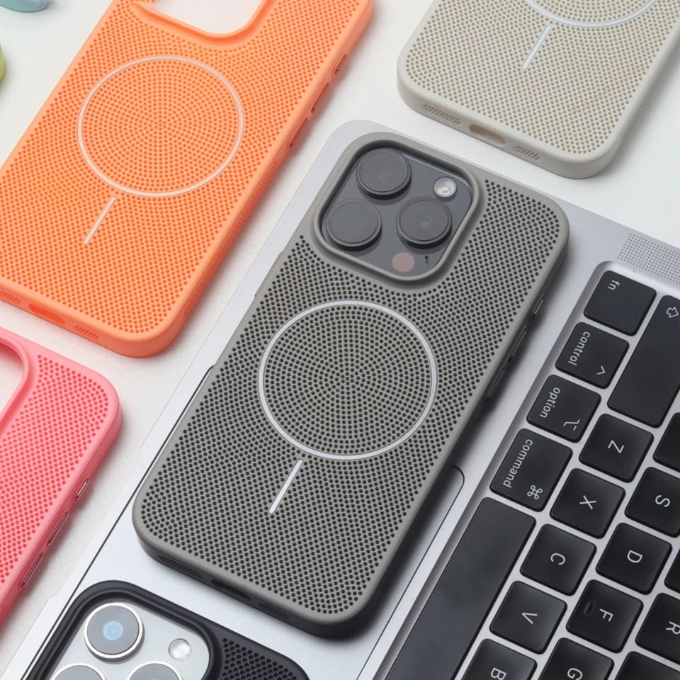 Magnetic Heat Dissipation Phone Case For iPhone