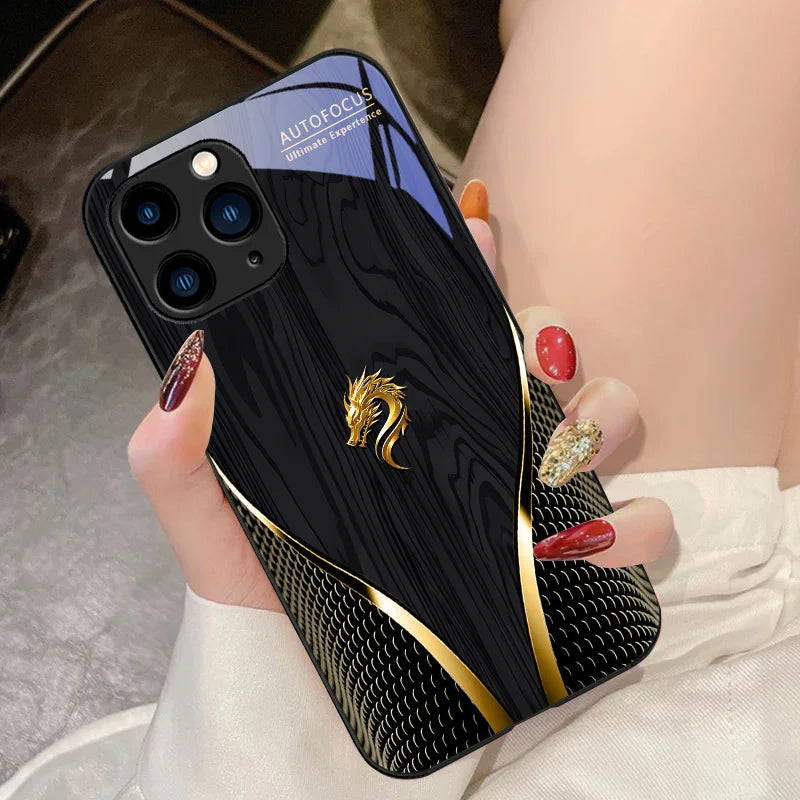 Yellow Dragon Qi Soars To The Sky For iPhone