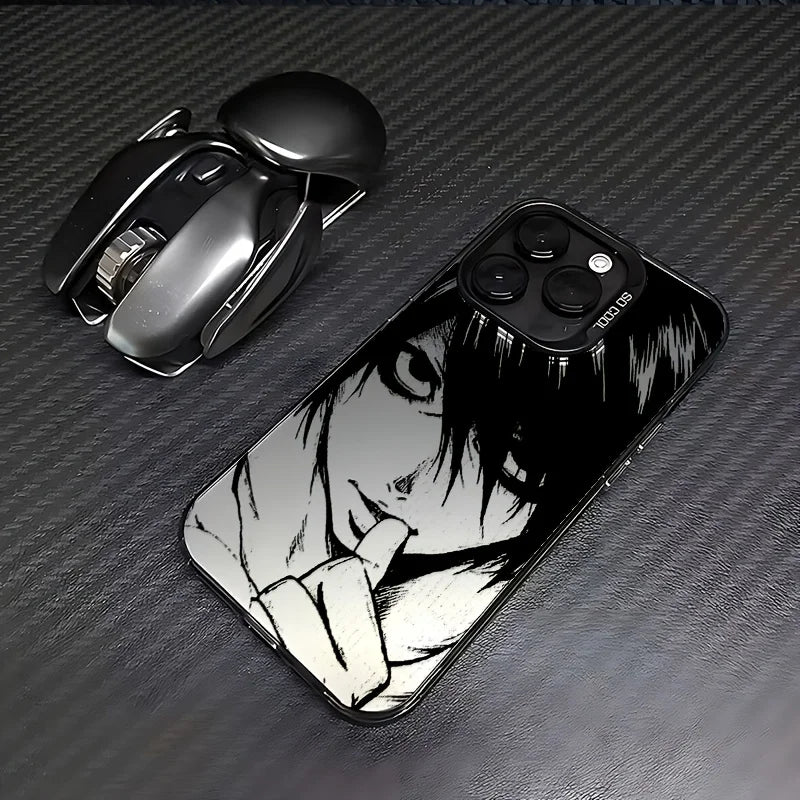 Cool Anime Character Death Note pattern Phone Case For iPhone