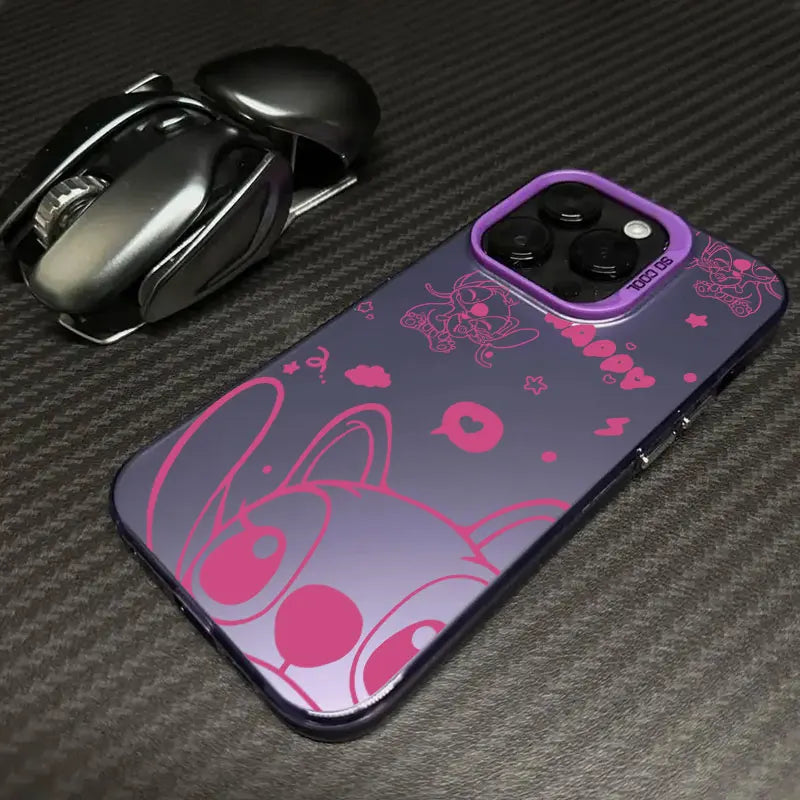 Stitch Art Disney Phone Case For iPhone