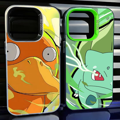 Anime Pokemons Gengars Pikachus Phone Case For iPhone