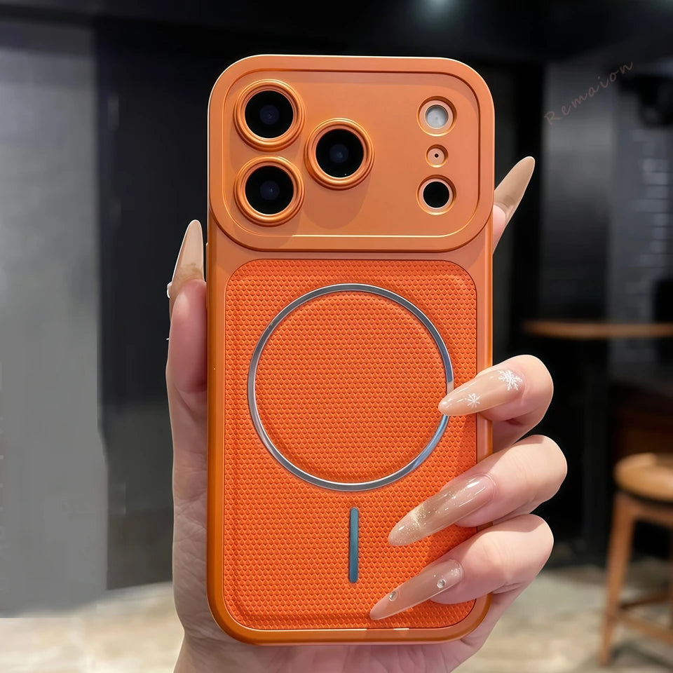 Wireless Charging Magnetic Phone Case For iPhone