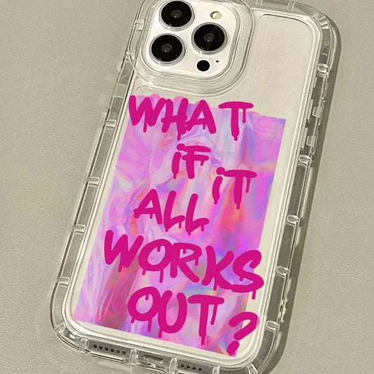 Mark Pen Graffiti More Amor Por Favor Phone Case For iPhone