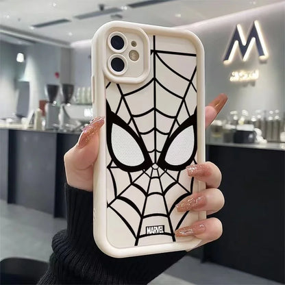 Marvel Spider Man Plain Multistep TPU Phone Case For iPhone