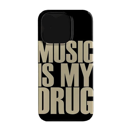 Love Music English Trendy Y2K Art Personalized Creative Phone Case