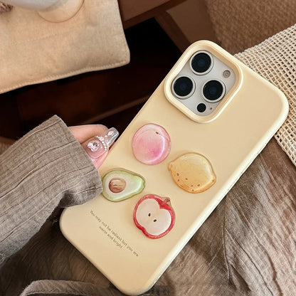 Cute Lovely 3D Fruit Soft Phone Case