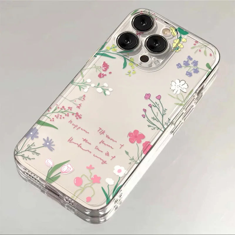 Floral Patterns Protective Phone Case