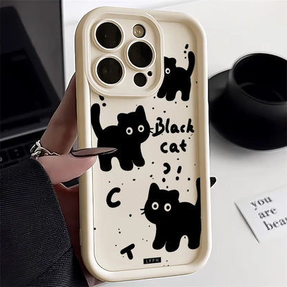 Funny Cute Cat Animal Case For iPhone